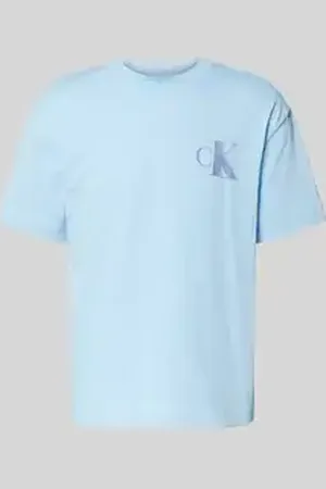 Calvin Klein T-shirt met labelprint en ronde hals