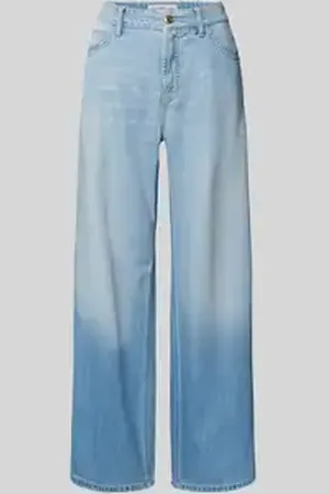 Cambio Wide leg jeans in verkorte pasvorm, model 