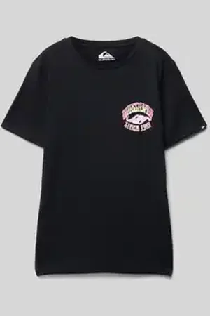 Quiksilver T-shirt met motiefprint, model 