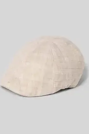 Müller Headwear Linnen muts met geweven motief