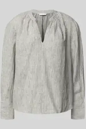 Tommy Hilfiger Regular fit blouse van puur linnen