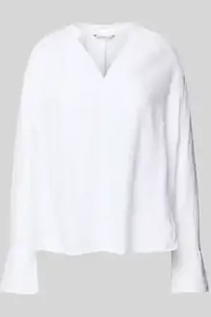 Tommy Hilfiger Regular fit blouse van puur linnen