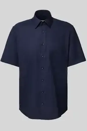 ETERNA Comfort fit zakelijk overhemd met kentkraag