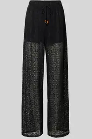 VERO MODA Wijde broek van kant, model 