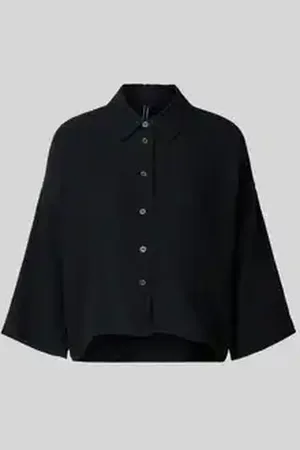 VERO MODA Loose fit overhemdblouse van puur katoen, model 