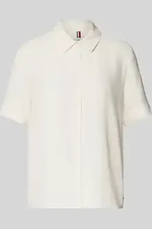 Tommy Hilfiger Relaxed fit blouse met korte mouwen