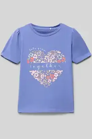 NAME IT T-shirt met wol, model 