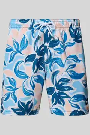 Shiwi Regular fit zwembroek met labelpatch, model 