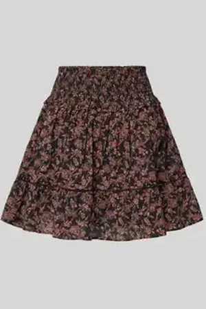 HUGO BOSS Minirok met smokdetails, model 