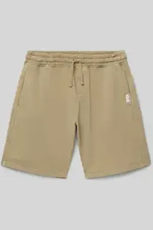 Garcia Korte broek met steekzakken en tunnelkoord