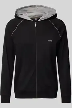 HUGO BOSS Sweatjack met capuchon, model 