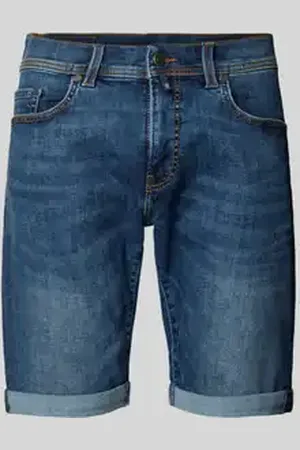 Pierre Cardin Korte jeans met steekzakken, model 