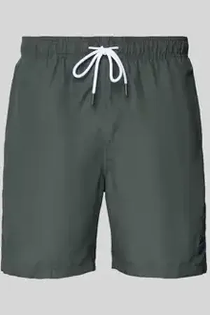 Shiwi Regular fit zwembroek met labelpatch, model 