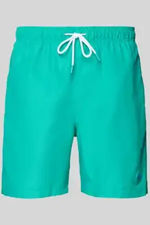 Shiwi Regular fit zwembroek met labelpatch, model 