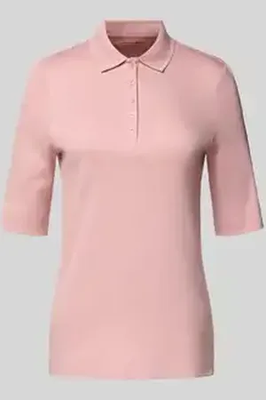 Christian Berg Poloshirt met korte knoopsluiting