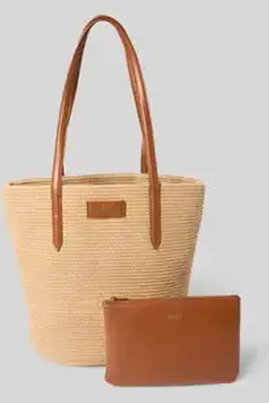 HUGO BOSS Tote bag met labeldetail, model 