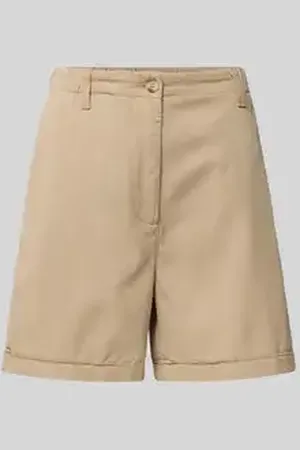 Tommy Hilfiger Regular fit korte chino van een mix van lyocell en katoen