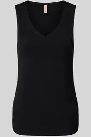 soyaconcept Top met bandjes en V-hals, model 