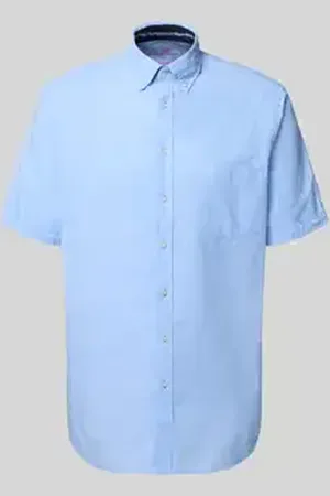 Christian Berg Regular fit vrijetijdsoverhemd met button-downkraag