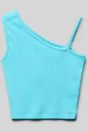 Blue Effect Tanktop met ribboorden