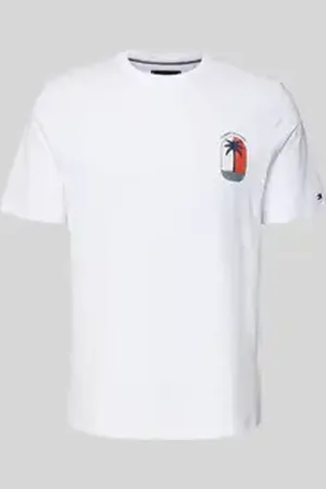 Tommy Hilfiger Regular fit T-shirt van puur katoen