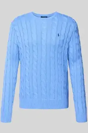 Ralph Lauren Gebreide pullover met kabelpatroon, model 