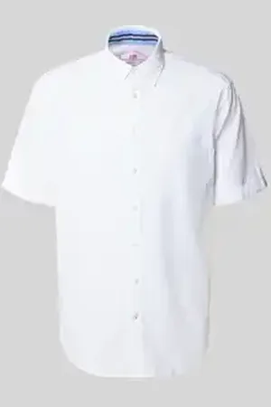 Christian Berg Regular fit vrijetijdsoverhemd met button-downkraag