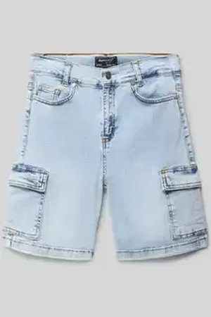 Blue Effect Regular fit korte jeans met cargozakken