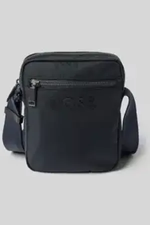 HUGO BOSS Schoudertas met labelapplicatie, model 