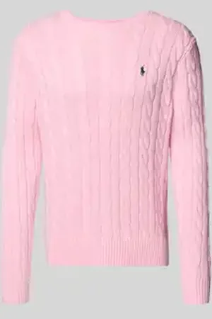 Ralph Lauren Gebreide pullover met kabelpatroon, model 