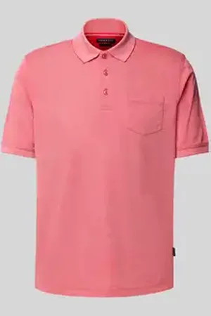 Bugatti Poloshirt met borstzak