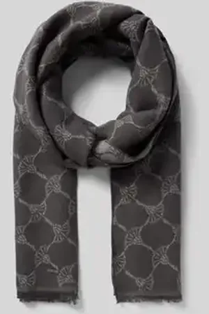 JOOP! Sjaal van viscose met labeldetails, model 