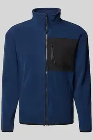 Blend Fleecejack met borstzak