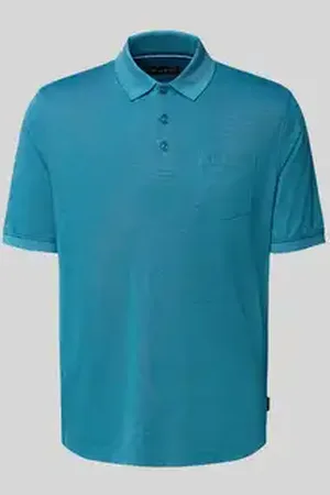 Bugatti Poloshirt met borstzak