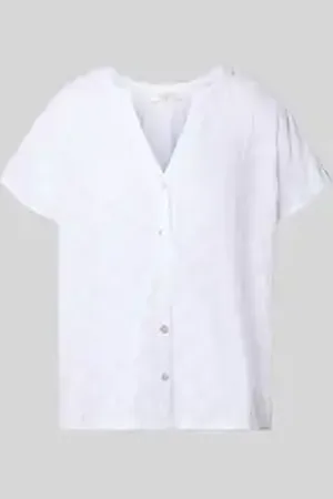 Christian Berg Regular fit blouse met V-hals