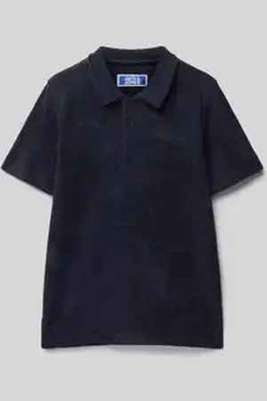 JACK & JONES Regular fit poloshirt met korte knoopsluiting