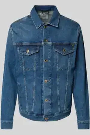 Pepe Jeans Regular fit jeansjack met knoopsluiting