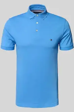 Tommy Hilfiger Slim fit poloshirt van een mix van katoen en elastaan