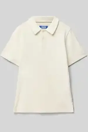 JACK & JONES Regular fit poloshirt met korte knoopsluiting