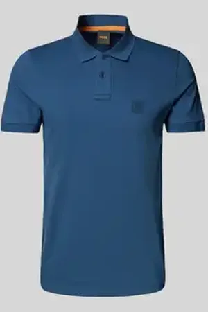 HUGO BOSS Poloshirt met labeldetail