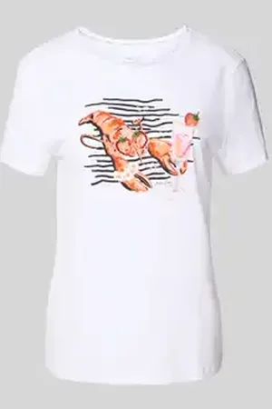 Marc Cain T-shirt met motiefprint
