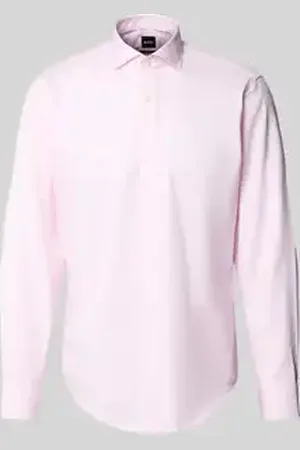 HUGO BOSS Regular fit zakelijk overhemd met kentkraag, model 