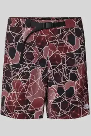 The North Face Korte regular fit broek met labelstitching
