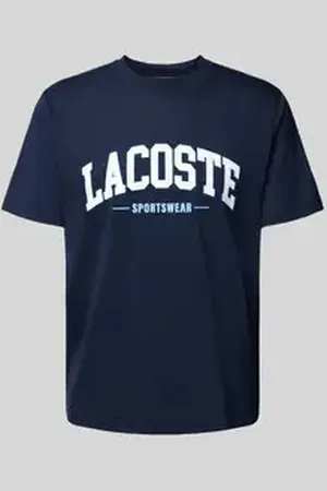 Lacoste T-shirt met labelprint
