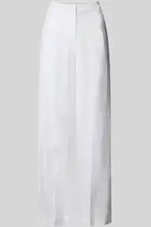 Tommy Hilfiger Tailored fit linnen broek van een mix van linnen en lyocell