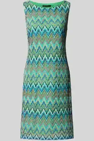 Betty Barclay Knielange kokerjurk in all-over look