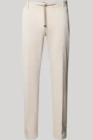 JOOP! Slim fit broek met elastische band, model 