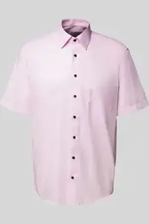 ETERNA Comfort fit zakelijk overhemd met kentkraag