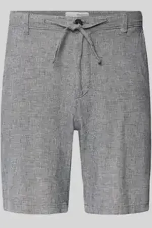 SELECTED Korte regular fit broek met achterzakken