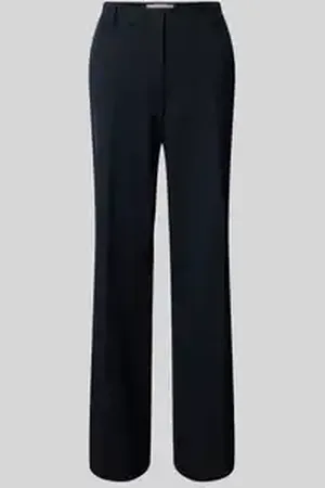 Christian Berg Straight leg pantalon met persplooien